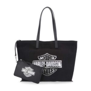 Tote Bag Harley-Davidson® "Mirror Black" da donna